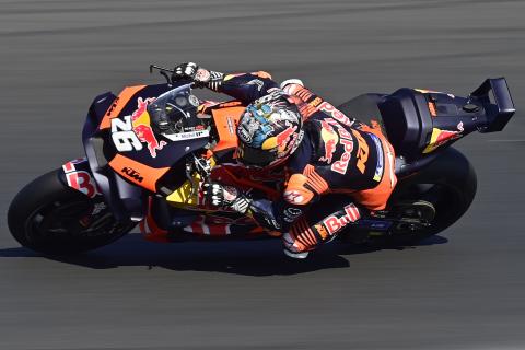 Pirro fastest in FP1, Pedrosa debuts carbon fibre KTM chassis