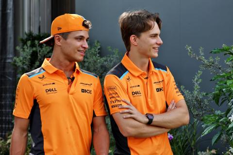 Norris declares McLaren have the “strongest” line-up after Piastri extension