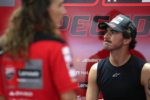 Bagnaia questioned over Martin fears as his championship lead is cut again