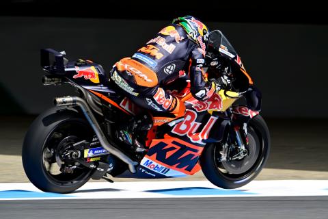 ‘I really liked it’ – Brad Binder takes carbon fibre chassis to the top