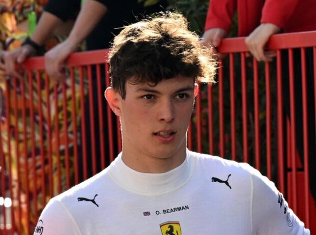 Formel-1-Debüt für Ferrari-Junior: Oliver Bearman fährt zwei Trainings für Haas