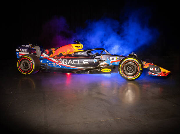 Texas-Design für den RB19: Red Bull fährt in Austin mit Spezial-Lackierung