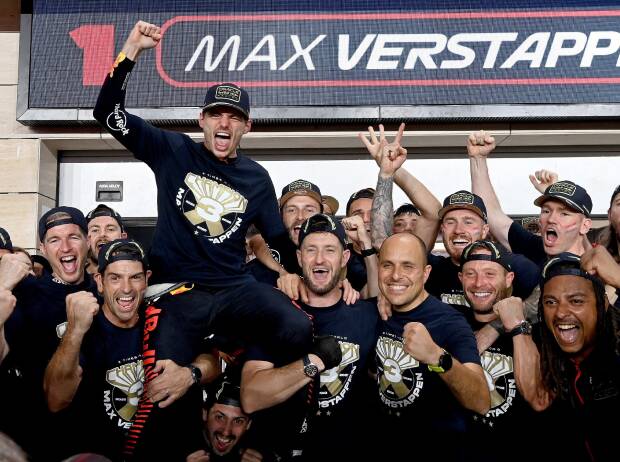 Erster “Sprint-Weltmeister”: Wie Red Bull Verstappens Titelgewinn feierte