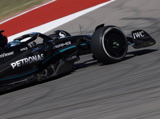 Formel-1-Technik: Das Unterboden-Update von Mercedes in Austin