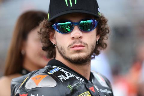 Bezzecchi: Turn 1 contact ‘to avoid Pecco’, windscreen problem