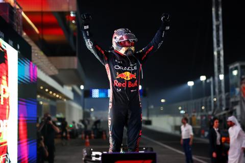 Newly-crowned Verstappen takes 14th win in Qatar as Mercedes duo collide