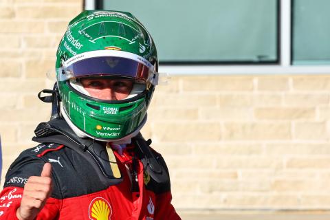 Leclerc takes US GP pole after Verstappen hit with track limits penalty