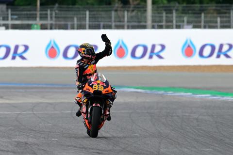 "He was long gone!”: Binder looks at positives after sprint second. "He was long gone!”: Binder looks at positives after sprint second.