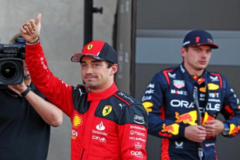 Leclerc ‘did not expect’ pole but claims Verstappen still favourite