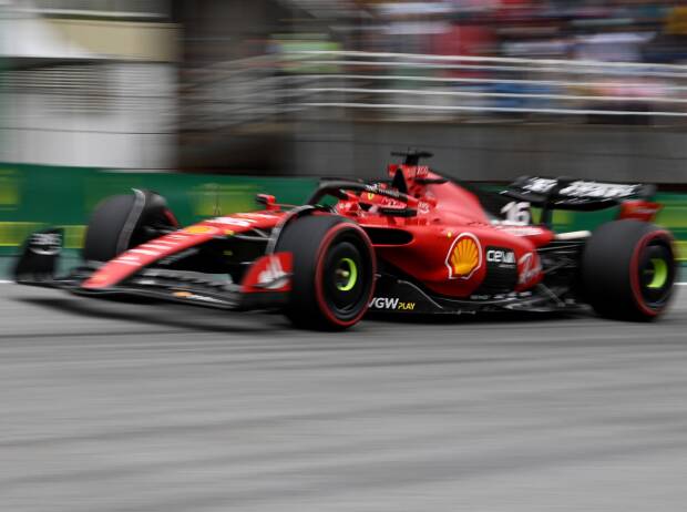 Gemischte Ferrari-Gefühle: Leclerc wieder in Reihe eins, Sainz chancenlos