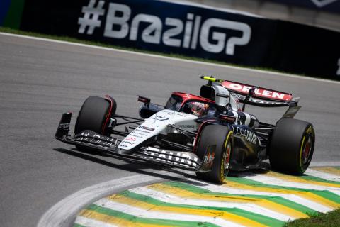 “I sh** my pants!” – Tsunoda recalls Sao Paulo Grand Prix moment