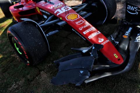 Ferrari clarify Leclerc’s race-ending issue: ‘It’s not his fault at all’