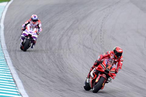 Malaysian MotoGP: New World Championship standings