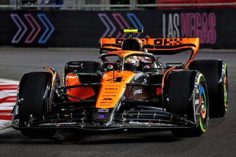 Norris hospitalised after crashing out of F1 Las Vegas Grand Prix