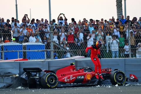 Leclerc tops truncated FP2 as Sainz wrecks Ferrari, Hulkenberg crashes