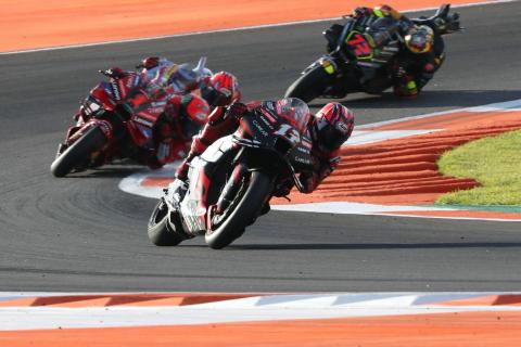 Vinales penalty puts Bagnaia on pole for Valencia title showdown