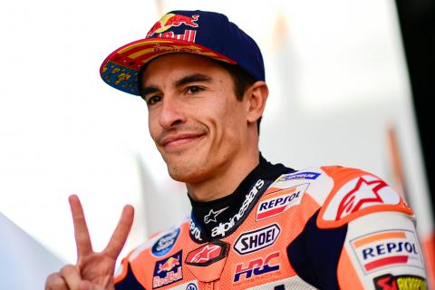 Marc Marquez asked how many Ducatis he’ll dominate at today’s Valencia test
