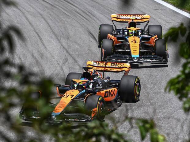 McLaren: Treiben sich Lando Norris und Oscar Piastri gegenseitig in Fehler?
