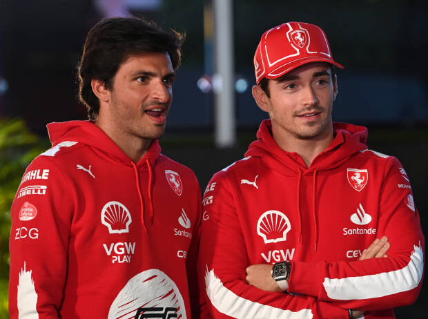 Ferrari nicht in Eile: Entspannt ins letzte Vertragsjahr von Leclerc & Sainz