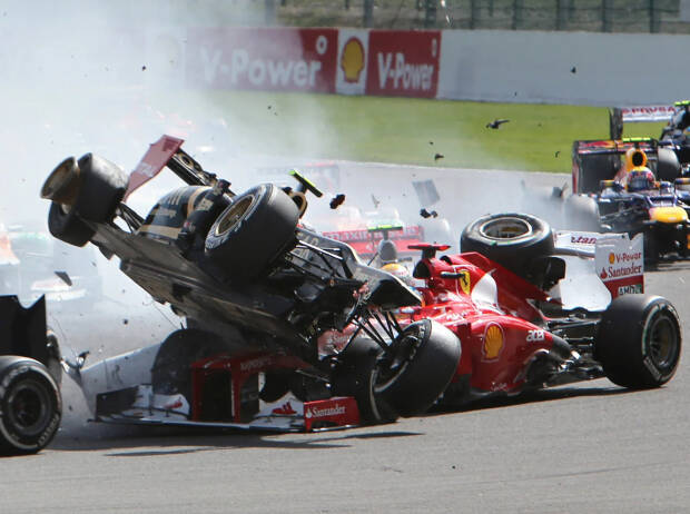 Romain Grosjean: Darum kam es zum Unfall in Spa 2012 und der Sperre