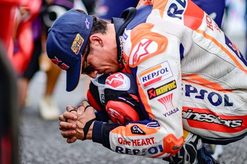 Marquez mentions injury hell when quizzed about Rossi’s superior title tally