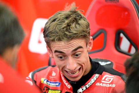 Pedro Acosta’s behind-the-scenes reaction to MotoGP debut