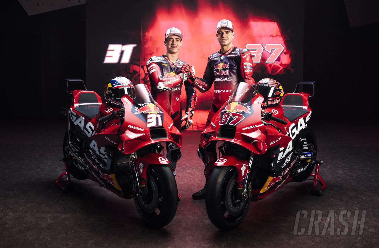 FIRST LOOK: Red Bull returns in 2024 GASGAS MotoGP livery for Pedro Acosta and Augusto Fernandez