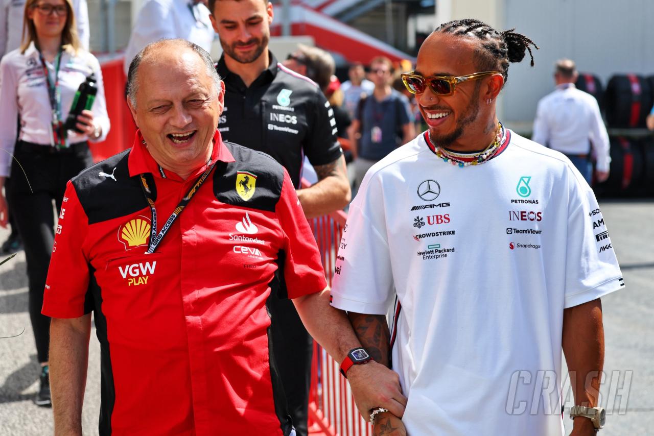 Lewis Hamilton claims Ferrari F1 move wouldn’t have happened without Fred Vasseur