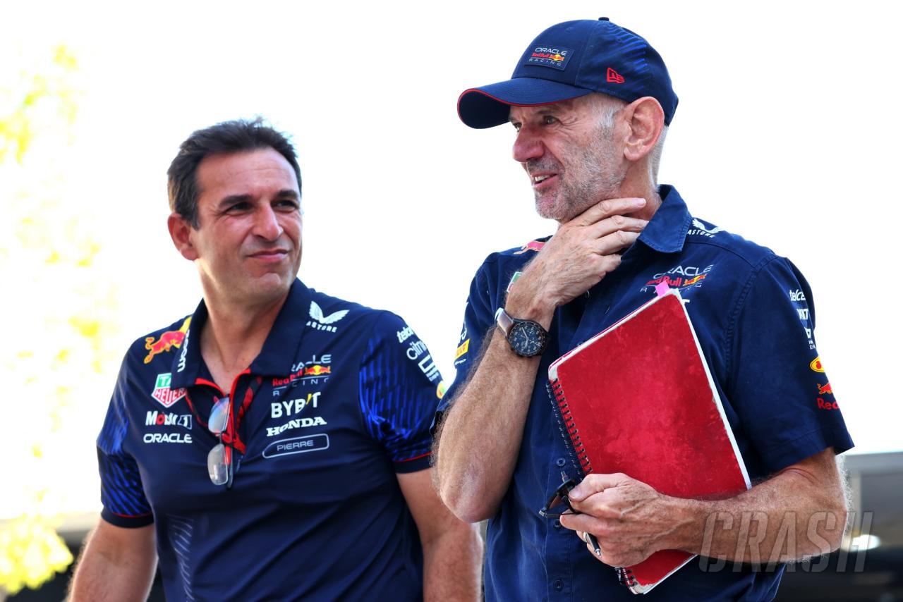 Rumour links Adrian Newey’s number two with Ferrari switch in potential blow for Red Bull