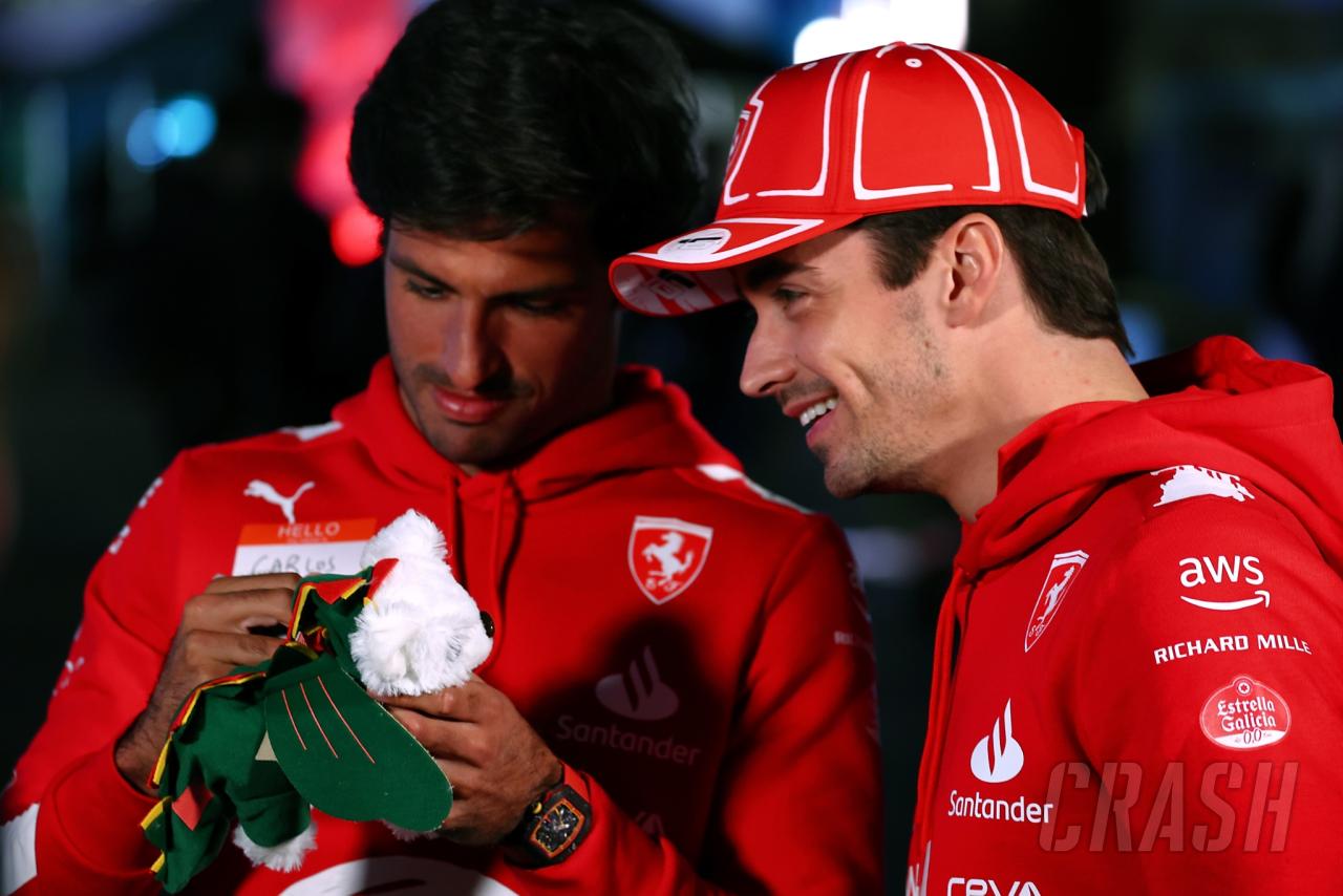 Carlos Sainz clarifies if he’d still support Charles Leclerc to F1 title after Ferrari axing