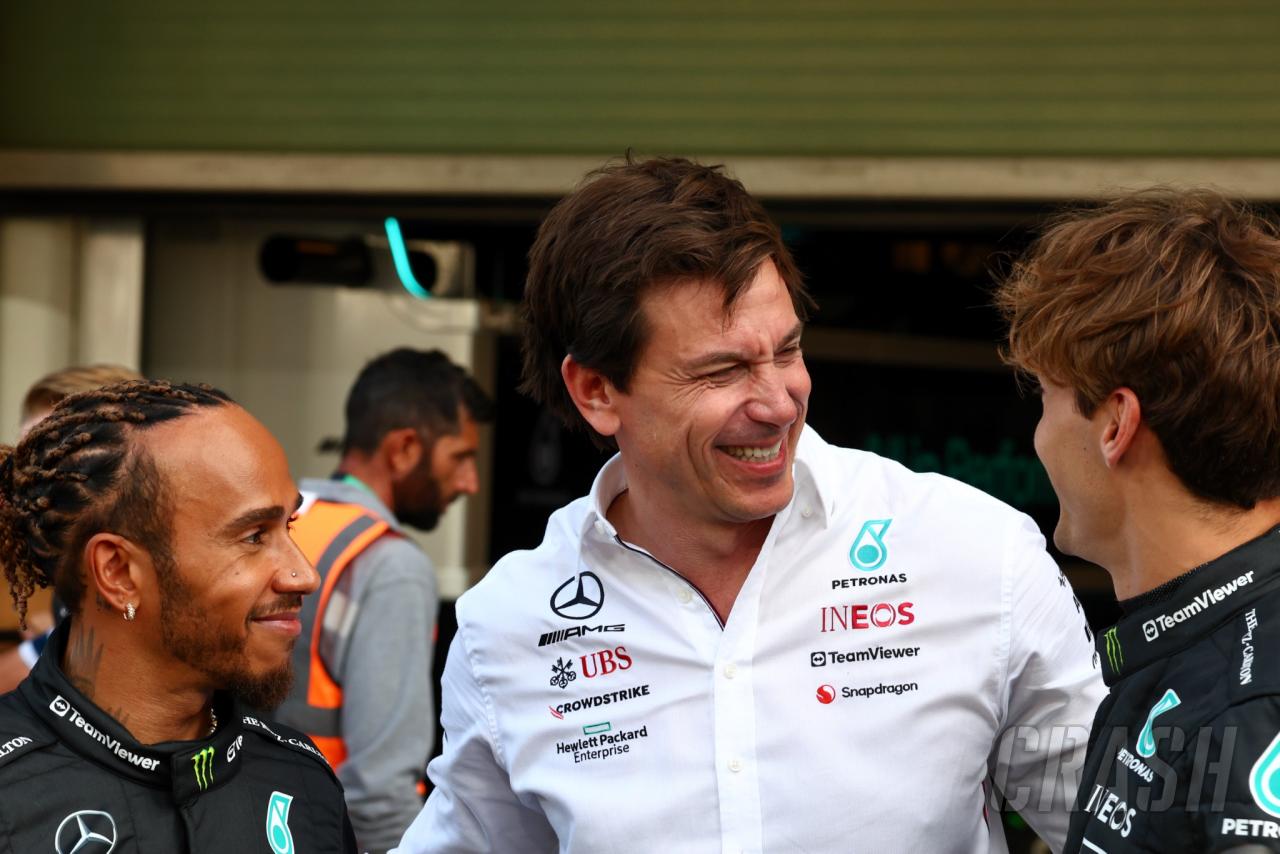 Toto Wolff mentions his own future in the wake of Lewis Hamilton’s Mercedes exit