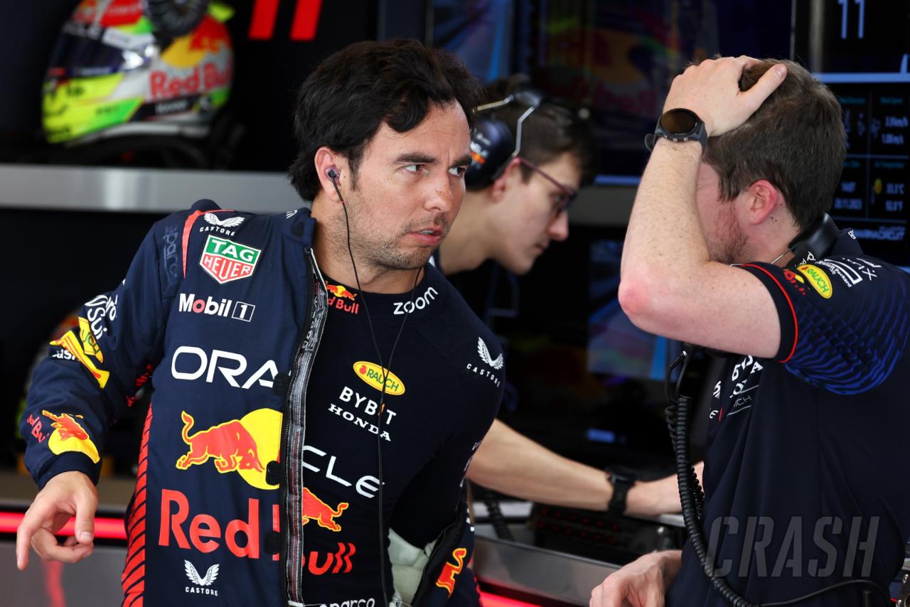 Sergio Perez “not bothered” as rumours swirl about Red Bull axing