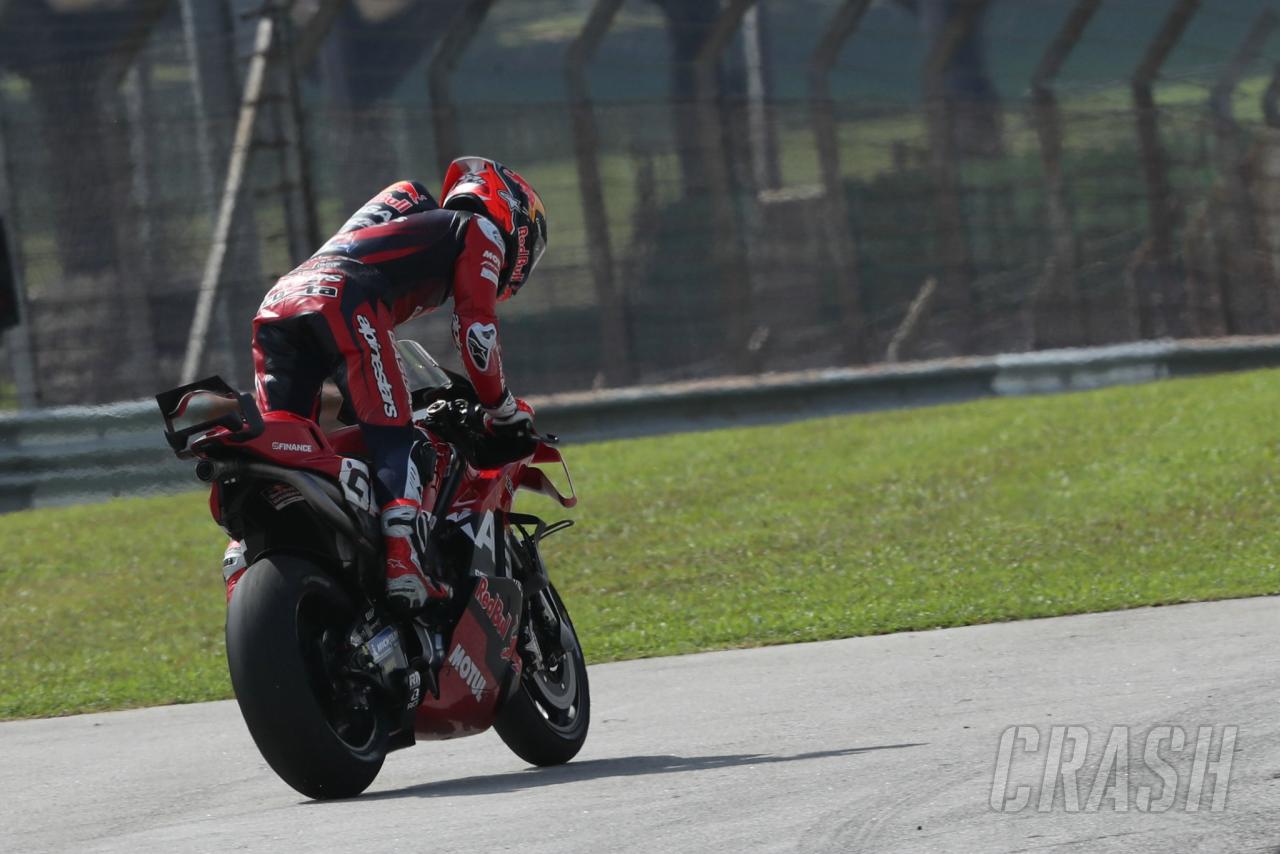 Pedro Acosta quickest, despite falls, as Sepang Shakedown ends