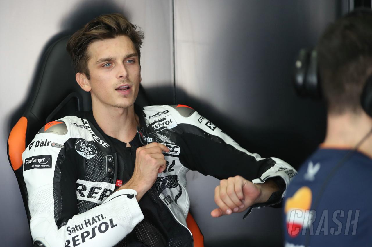 Luca Marini “struggling” but “don’t try to transform Honda into Ducati, not the correct way”