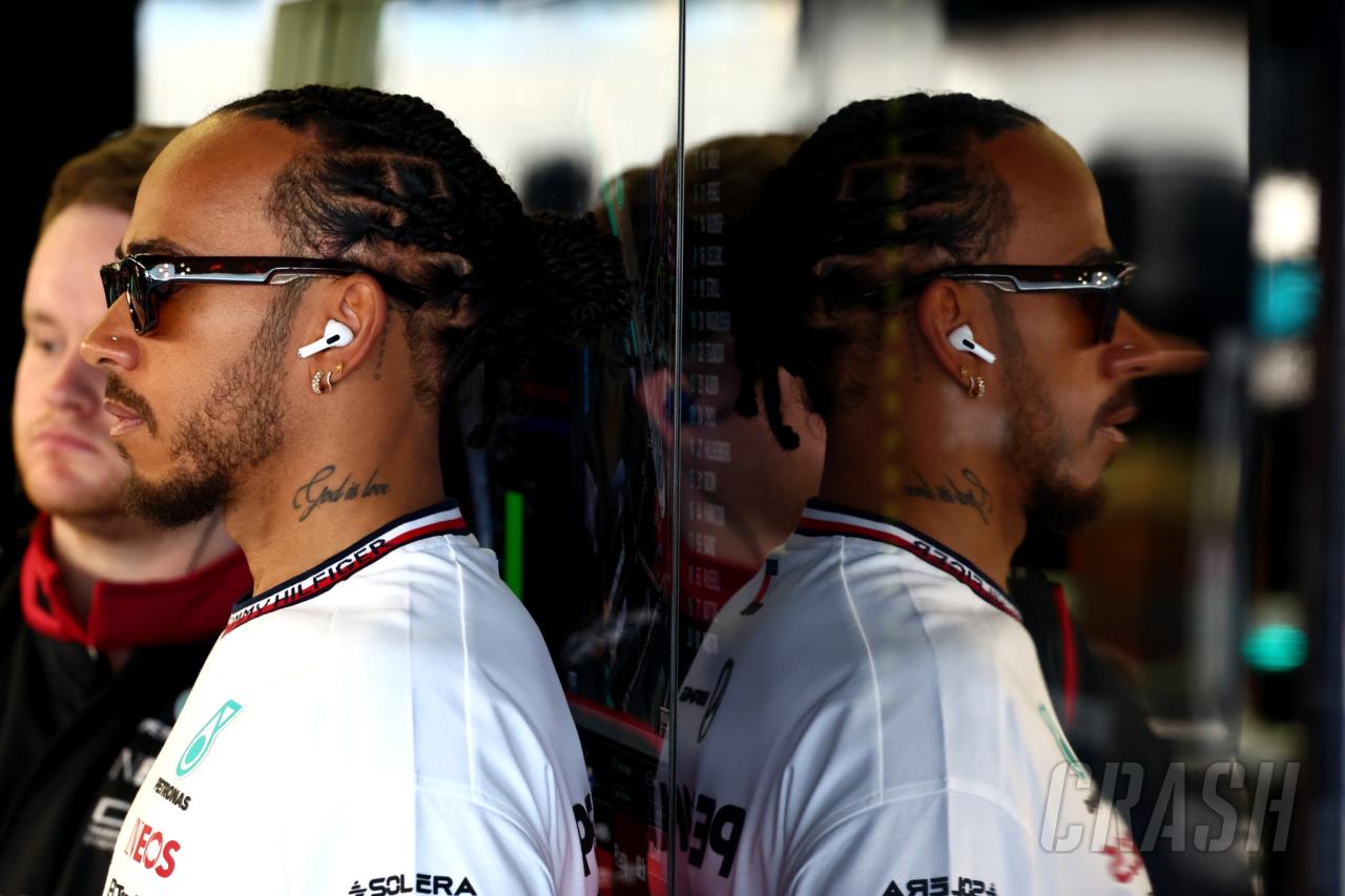 Netflix catch Lewis Hamilton dropping Ferrari clue in private Toto Wolff moment