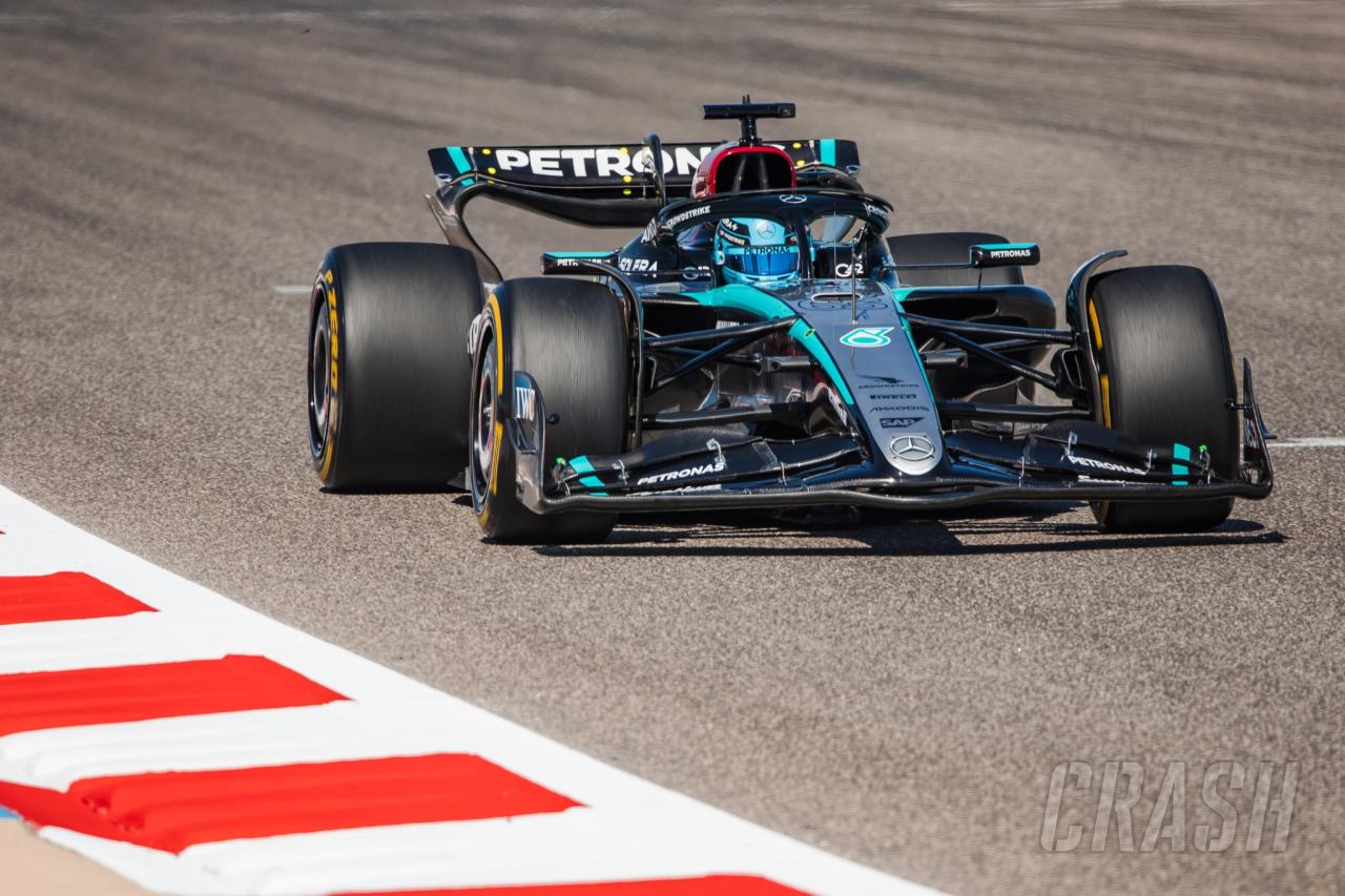 George Russell reveals “bouncing” issue is back with Mercedes W15 F1 car