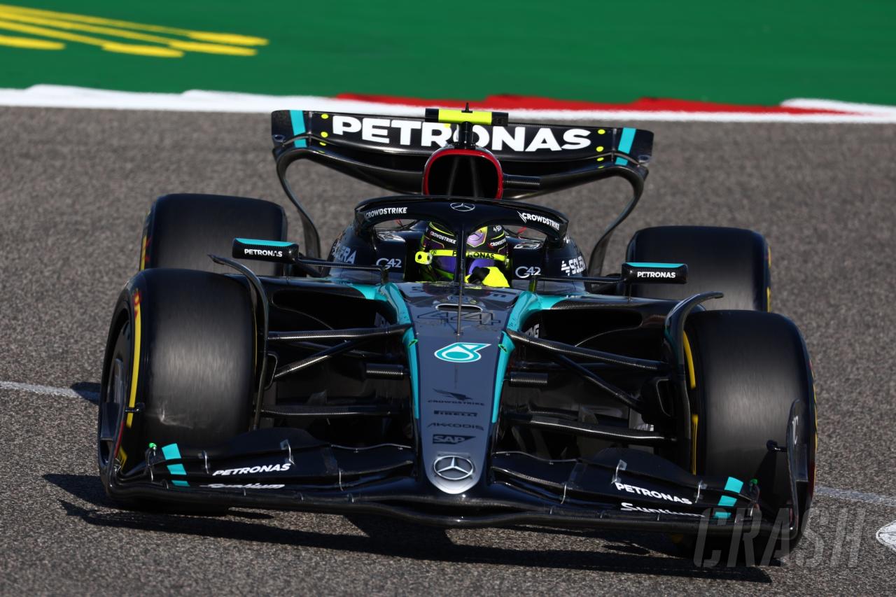 Lewis Hamilton leads Mercedes 1-2 in FP2 at F1 Bahrain Grand Prix
