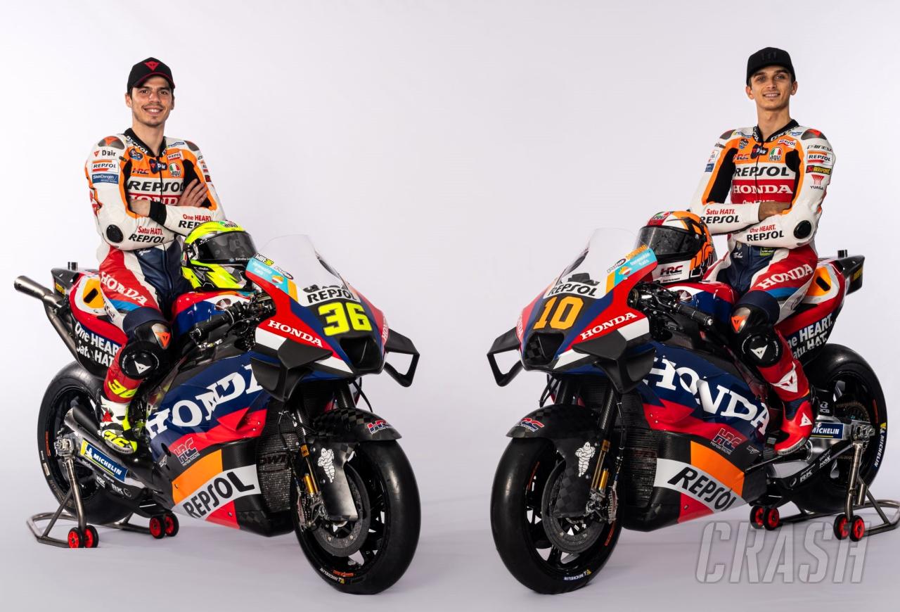 FIRST LOOK: Revamped ‘Honda Repsol’ MotoGP livery for Luca Marini, Joan Mir