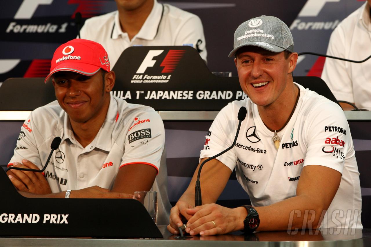 Martin Brundle: “Michael Schumacher-esque” Ferrari switch could “energise” Lewis Hamilton’s career
