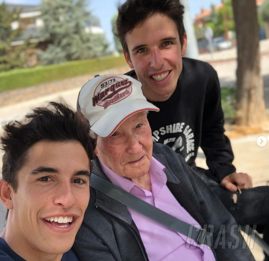 Marc and Alex Marquez confirm the death of their inspirational grandfather