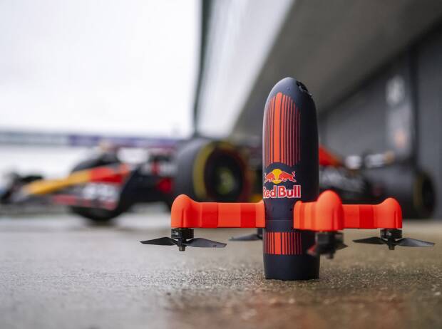Für das Fernsehen der Zukunft: Red Bull testet Drohne mit Formel-1-Speed