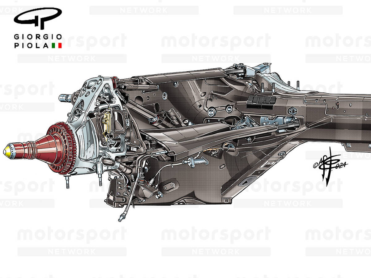 Formel-1-Technik: Warum sich Ferrari gegen den Aufhängungstrend stellt