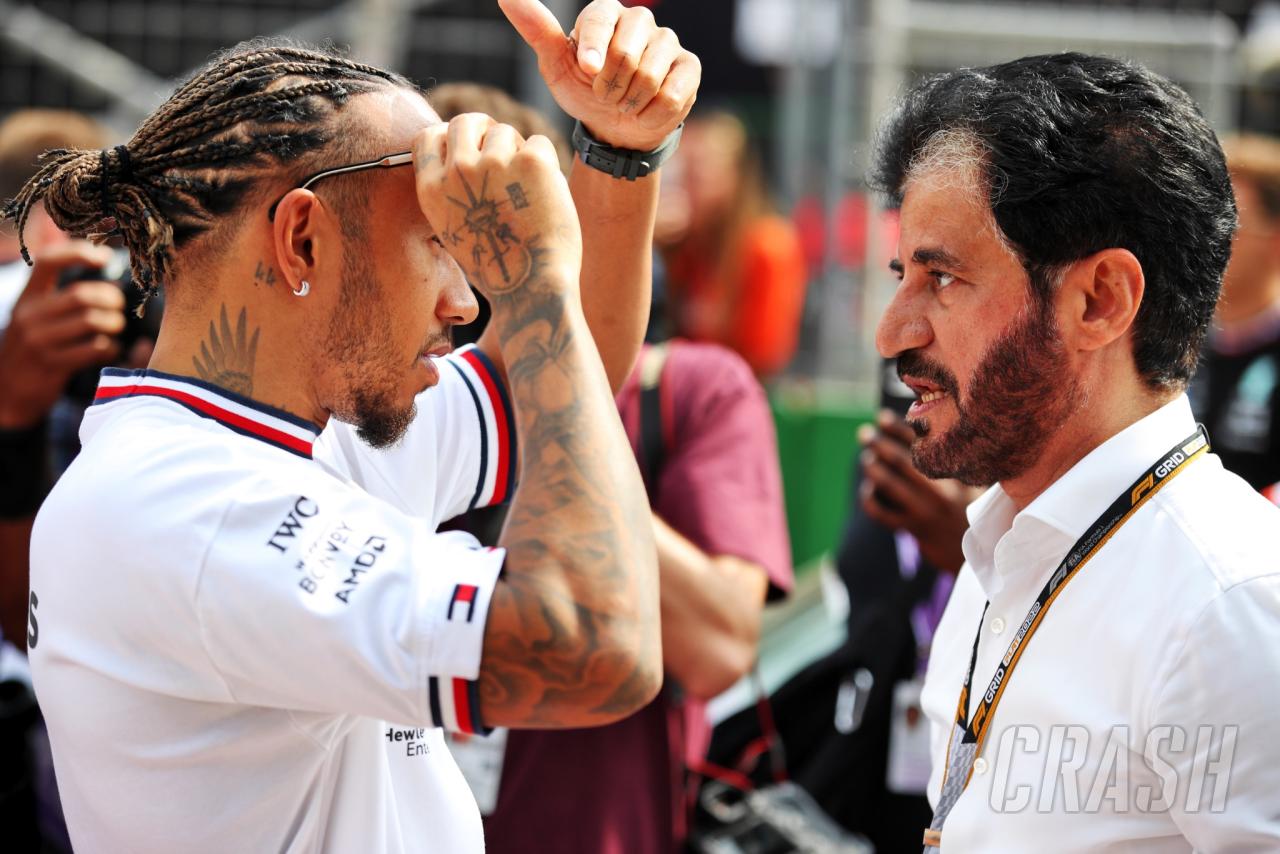 Lewis Hamilton has “never” backed FIA president Mohammed Ben Sulayem