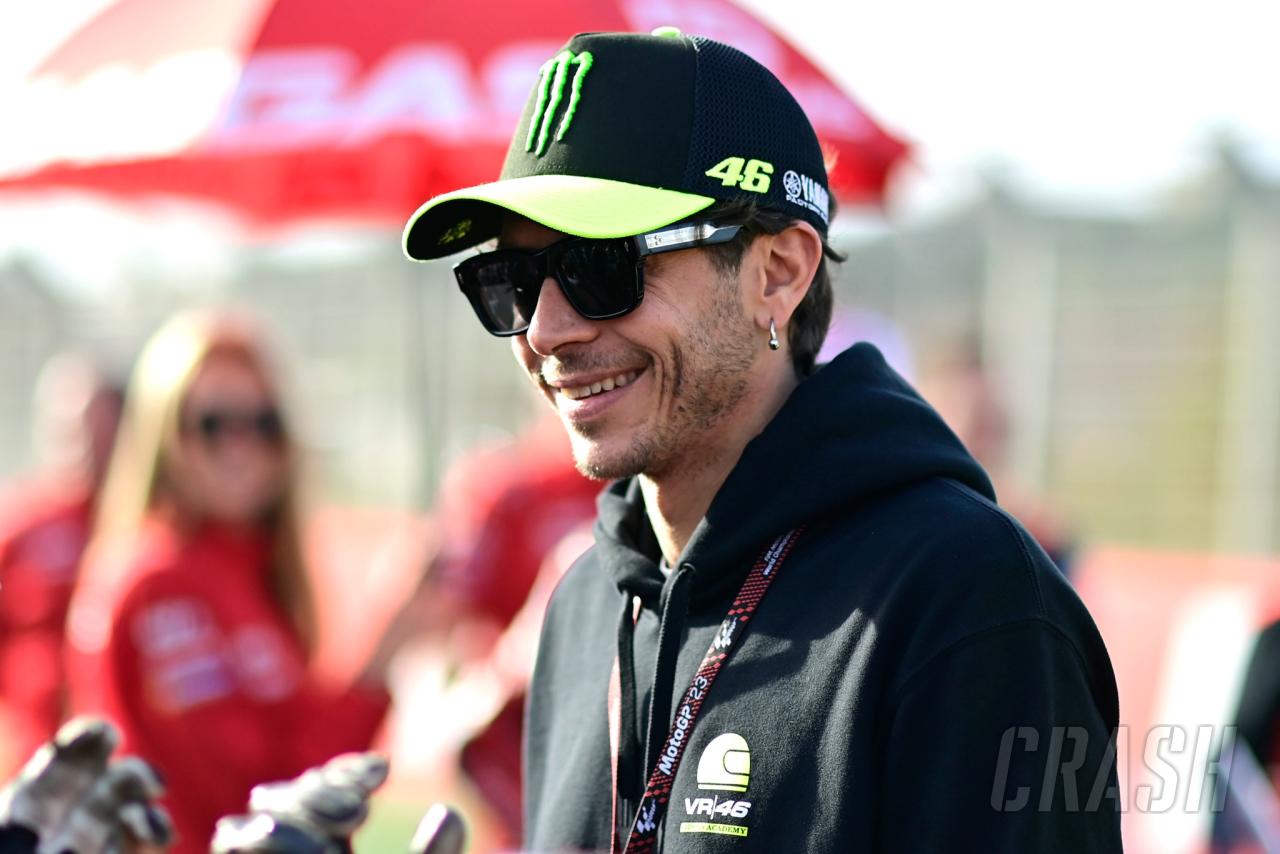 Valentino Rossi sent a confidence-boosting text message to a MotoGP rider…