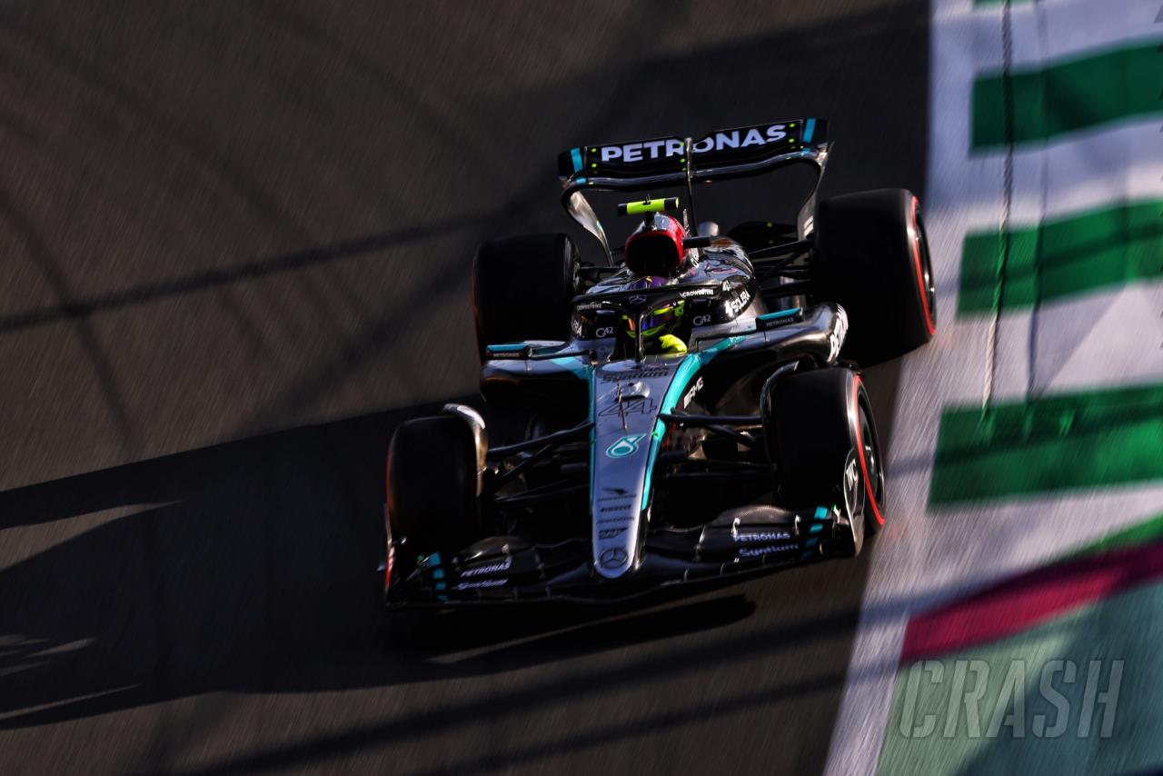 Lewis Hamilton warned, Mercedes fined €15,000 after Logan Sargeant near-miss in FP2