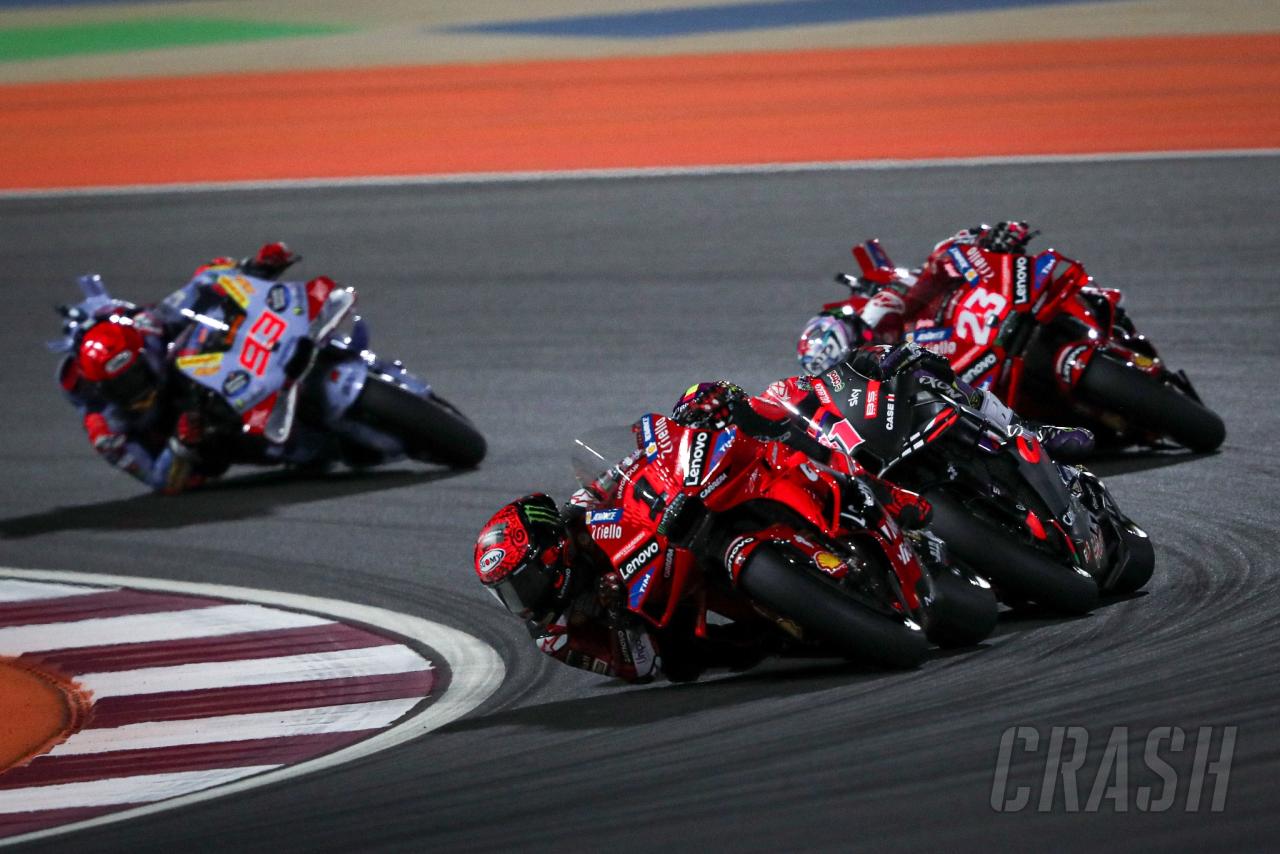 Francesco Bagnaia still number one as he wins the Qatar MotoGP