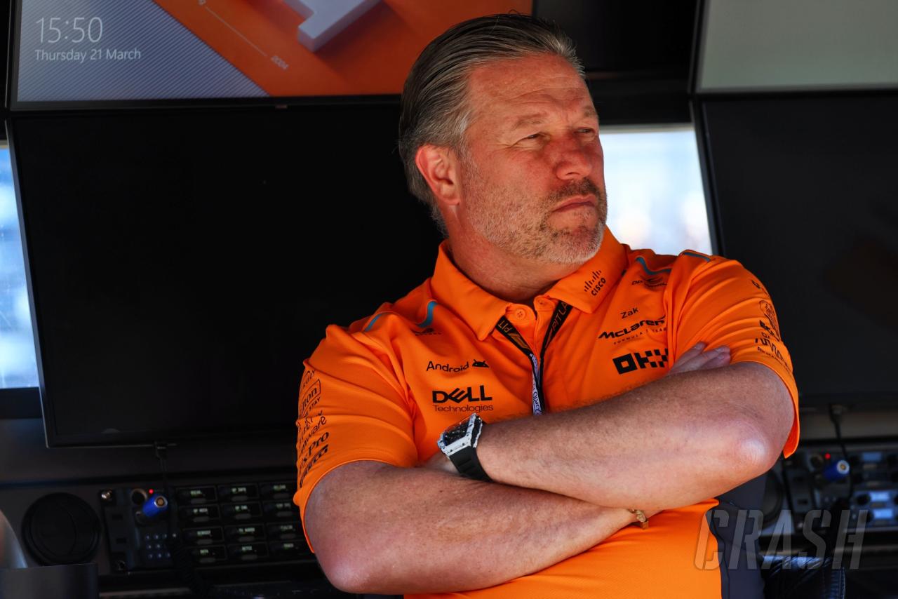 Zak Brown signs new McLaren contract to remain as CEO