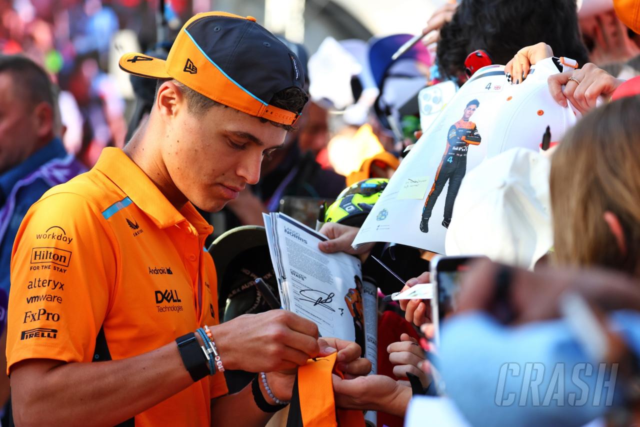 Lando Norris tops first Australian GP F1 practice as Alex Albon crashes out