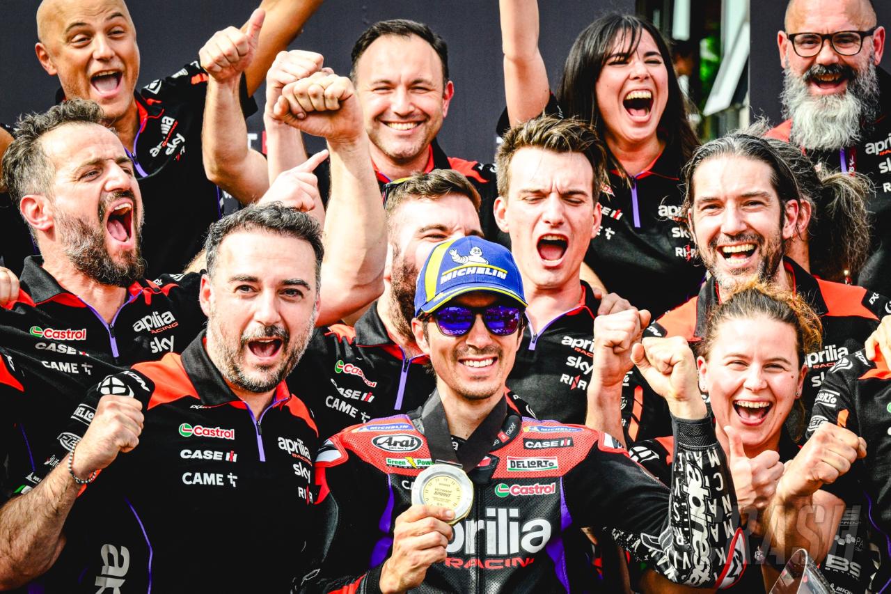 Vinales: “Amazing” Aprilia victory, but is he MotoGP’s first winner on three different bikes?