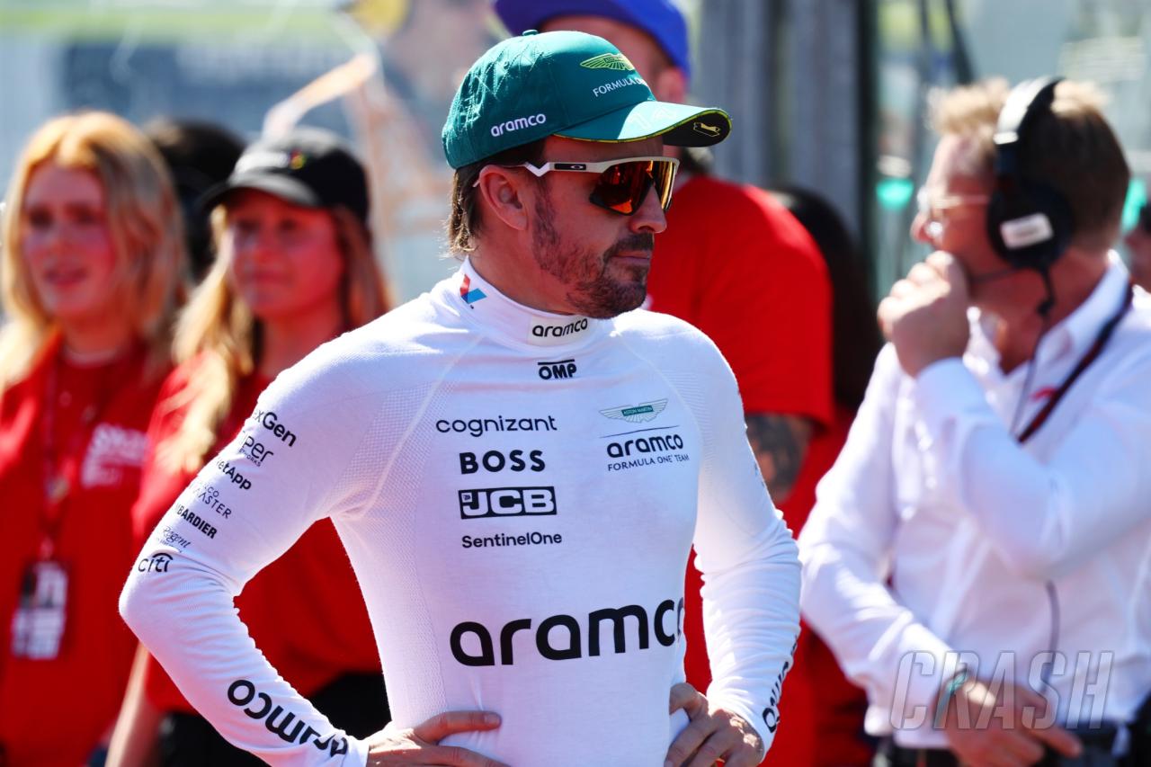 Fernando Alonso punished for “potentially dangerous” last-lap George Russell move